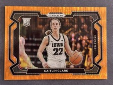 2024 Prizm Draft Picks - Caitlin Clark #57 Orange Pulsar Variations /49 (RC) comprar usado  Enviando para Brazil