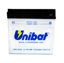 Batteria moto unibat usato  Italia