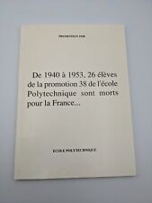 Livre hommage polytechnicien d'occasion  Saint-Lambert-du-Lattay