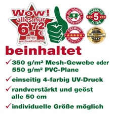 Werbeplanen pvc der gebraucht kaufen  Hamburg