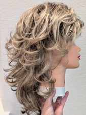 Peruca loira Rachel Welch *DESLUMBRANTE!* Kanekalon Vibralite Modacrílico AVG 19R583 comprar usado  Enviando para Brazil
