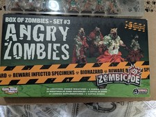 Zombicide anrgry zombies for sale  GLASGOW