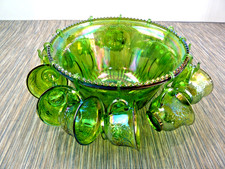 Vintage green iridescent for sale  SEVENOAKS