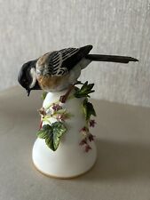 Bird chickadee porcelain for sale  DERBY