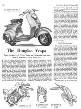 1951 douglas vespa for sale  SIDCUP