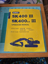 Kobelco excavator sk400 for sale  Bradford