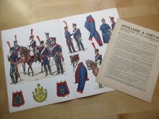 Planche rousselot uniformes d'occasion  Einville-au-Jard
