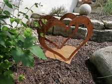 Gartendeko herz metallherz gebraucht kaufen  Neumarkt-Sankt Veit