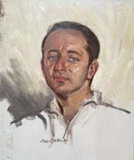 Tableau 57x46 portrait d'occasion  Montbrison
