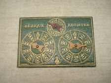 Antique card game d'occasion  Expédié en Belgium
