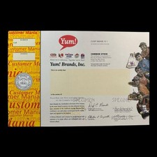 Yum brands stock for sale  Brooklyn
