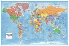 Classic wall map for sale  USA