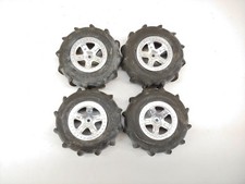 Usado, 4x Traxxas Slash 4x4 pneus de remo (areia e neve) em rodas sextavadas de 12 mm usados comprar usado  Enviando para Brazil