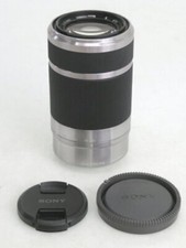 Sony E 55-210mm F4.5-6.3 OSS SEL55210 Srebrny teleobiektyw zoom E-Mount APS-C na sprzedaż  Wysyłka do Poland