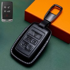 Capa de couro genuíno chave de carro para Land Rover Range Rover Discovery Velar comprar usado  Enviando para Brazil