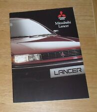 Mitsubishi lancer brochure for sale  FAREHAM
