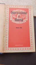 Simone weil oppressione usato  Siracusa