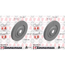 Zimmermann disques frein d'occasion  Expédié en France
