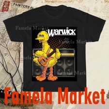 Camiseta Warwick logotipo guitarras baixo TEE engraçada americana tamanho P a 5XL comprar usado  Enviando para Brazil