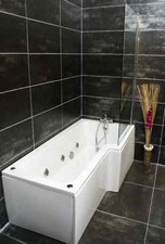 Shaped whirlpool shower for sale  NORTH SHIELDS
