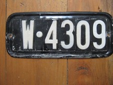 1960 nambia license for sale  Cooperstown