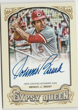 Johnny Bench 2014 Topps Gypsy Queen autografado #GQA-JBE vermelho comprar usado  Enviando para Brazil