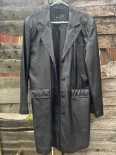 Skinz black leather for sale  OLDBURY