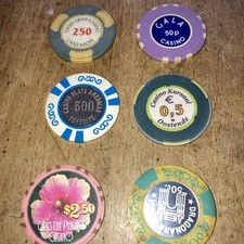 vintage poker chip for sale  LUDLOW
