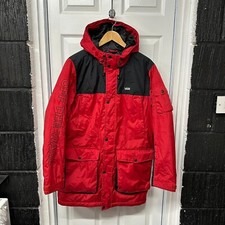 Vans red puffer for sale  FAREHAM