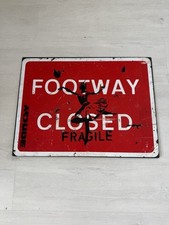 Banksy original road for sale  FRINTON-ON-SEA