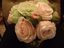 floral silk vase for sale  Post Falls