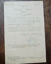 Guerre diplôme médaille d'occasion Guerre diplôme médaille d'occasion  Morestel