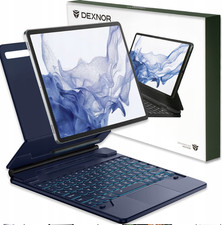 Używany, Etui na klawiaturę Dexnor do Samsung Galaxy Tab S9+/S9 FE+/S8+/S7+/S7FE DK001 na sprzedaż  PL