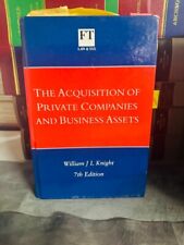 The Acquisition of Private Companies and Business Assets by William J L Knight segunda mano  Embacar hacia Argentina