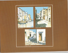 Cartellina marrone litografie usato  Roma