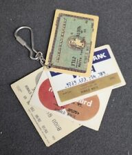 Vintage bank cards for sale  MARKET HARBOROUGH