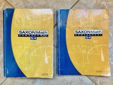 Saxon math homeschool for sale  Morongo Valley