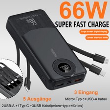 Powerbank 1000000mAh 66W USB-C Zewnętrzna bateria 4 ładowarka USB do wszystkich telefonów komórkowych na sprzedaż  Wysyłka do Poland