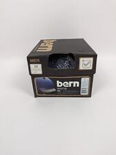 Casco Bern Watts Verano Azul Mate con Visera Gris Para Hombre Talla Mediana 7 NiB segunda mano  Embacar hacia Argentina