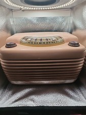 Rádio AM Philco baquelite rosa 48460 vintage alto como hipopótamo comprar usado  Enviando para Brazil