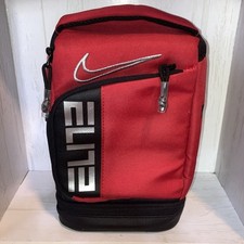 Lancheira Nike Elite pacote de combustível isolada com zíper Univ. Vermelho + Preto 9A2904 NOVO comprar usado  Enviando para Brazil