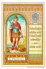 Andachtsbild florian chromolit gebraucht kaufen  München
