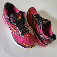 Tênis esportivo de corrida Brooks Ghost 7 G7 rosa preto feminino tamanho 6.5 comprar usado  Enviando para Brazil