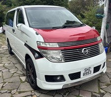 2002 nissan elgrand for sale  ALLOA