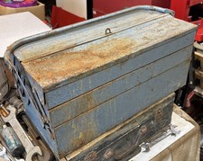 Vintage cantilever toolbox for sale  WARWICK