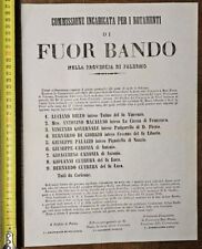 Fuor bando ricercati usato  Italia