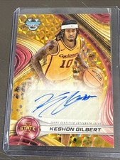 2025 Bowman's University Best Keshon Gilbert #B24-KG Gold X-Fractor RC Auto /50 comprar usado  Enviando para Brazil