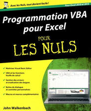 Programmation vba excel d'occasion  France