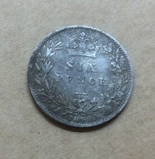 1890 sixpence for sale  DONCASTER