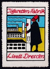 Werbemarke dresden cigaretten gebraucht kaufen  Wittenberg